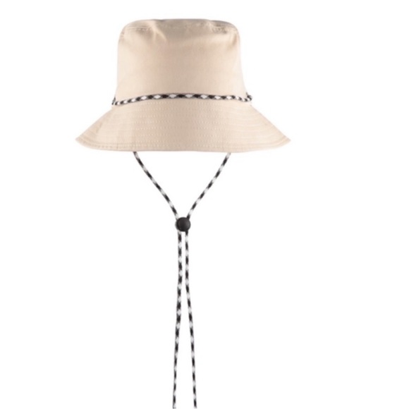 Cotton Bucket Hat Beige Available in 3 colors - Picture 2 of 2